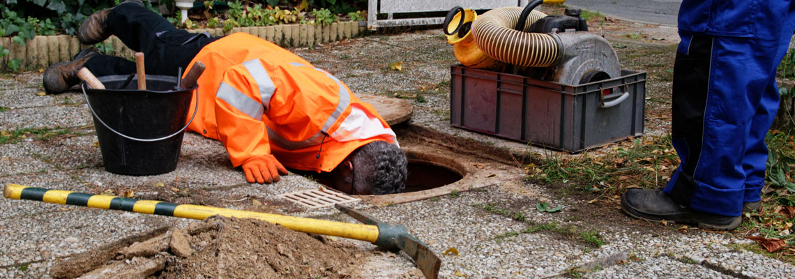 chantier d’assainissement